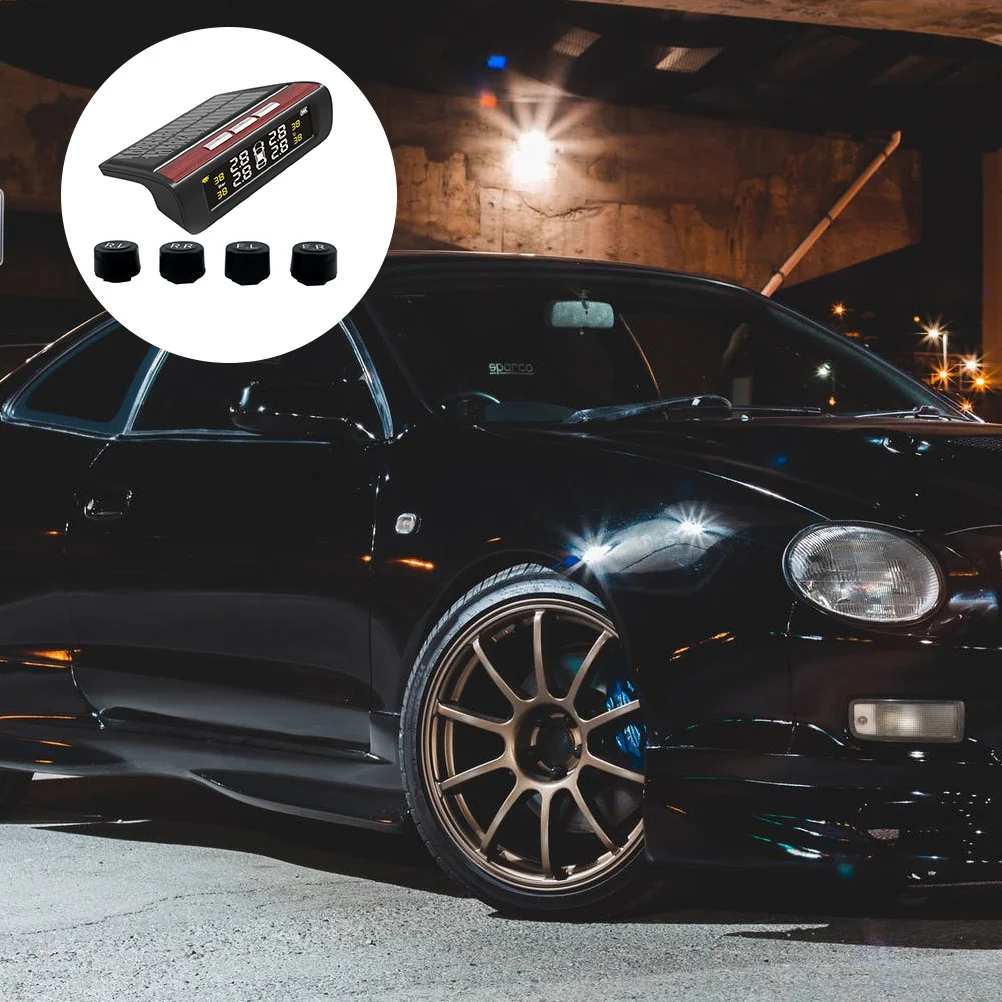 

Универсальный солнечный датчик давления в шинах автомобиля с точным мониторингом в реальном времени, интеллектуальный дисплей, солнечная зарядка