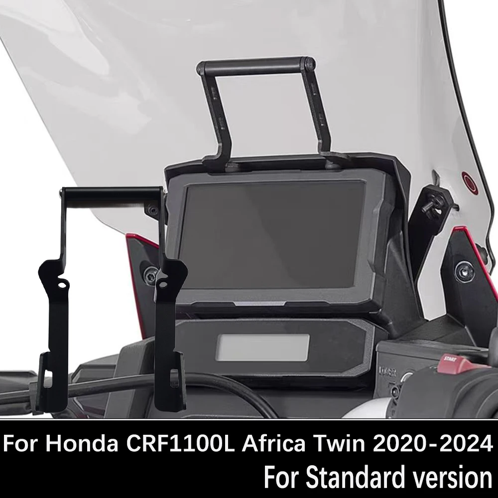 

NEW Motorcycle Accessories For HONDA CRF1100L Africa Twin CRF 1100 L 2020-2024 Bracket GPS Board Bracket Mobile Phone Holder USB