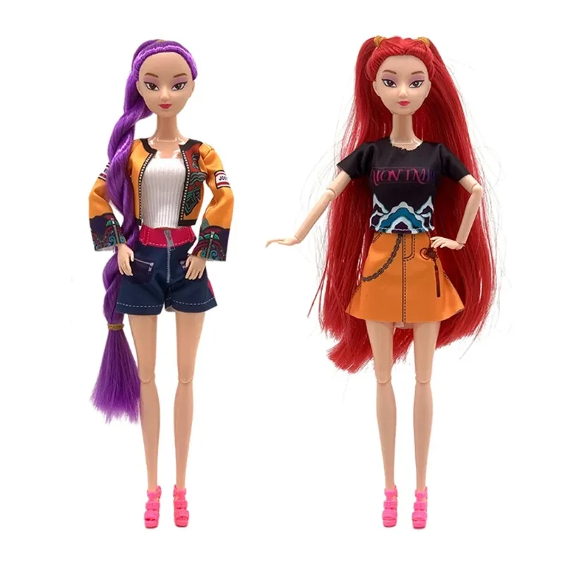 سلسلة جديدة K-Pop شيطان الصيادين شخصية كرتونية رومي ميرا زوي سوس تصميم مثالي دمية مختلفة للأطفال أفضل هدية عيد ميلاد #1