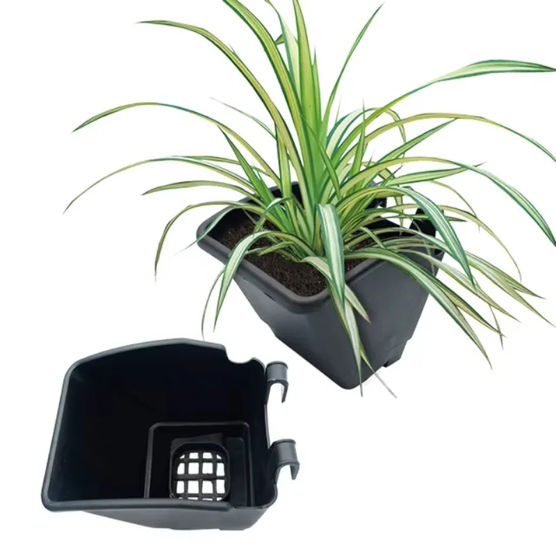

Smart vertical hanging flower pot self-watering plastic flower pot