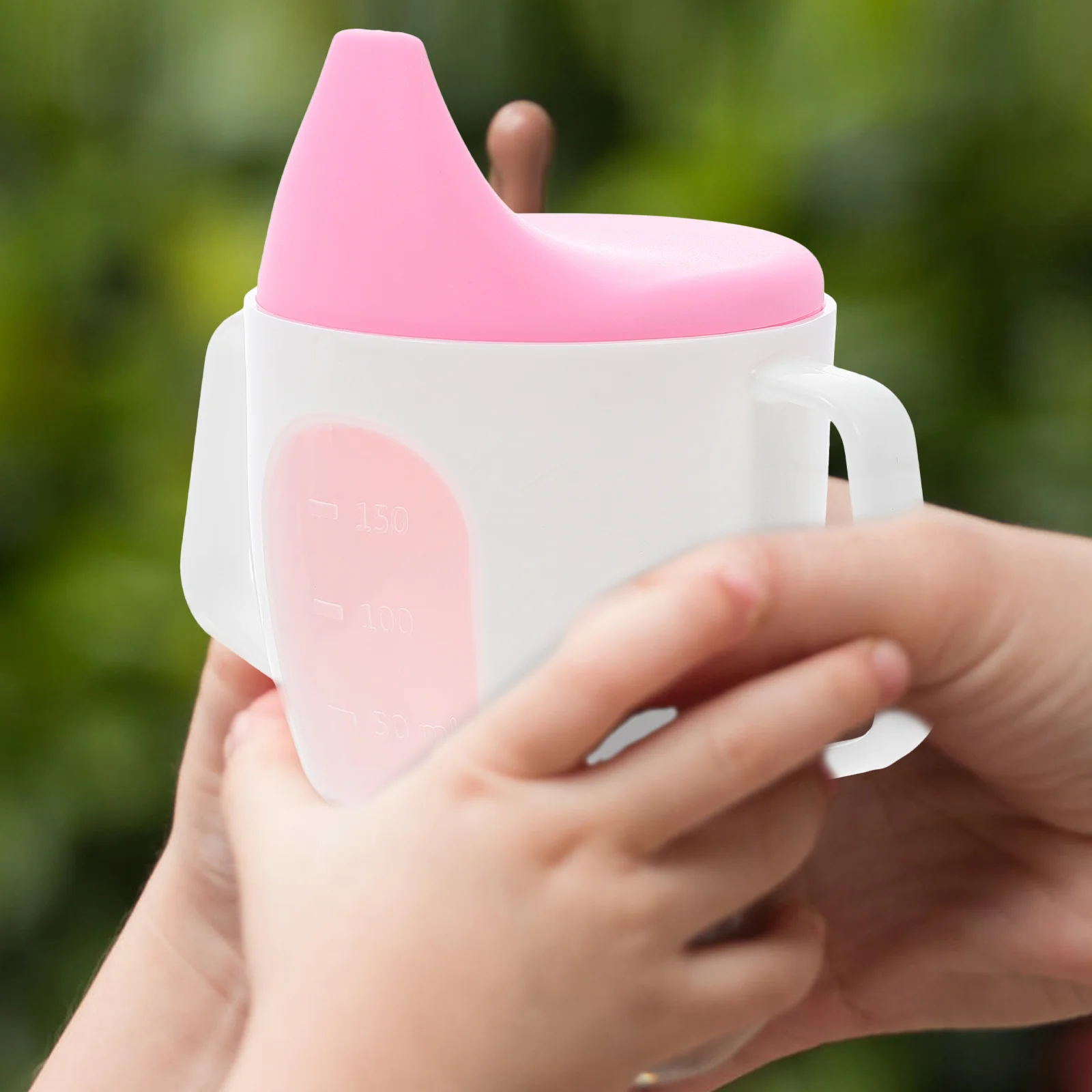 

Baby Water Sippy Cup for Toddler Leak Proof with Handle Water Storage Container Safe Material Easy Clean Large Mouth