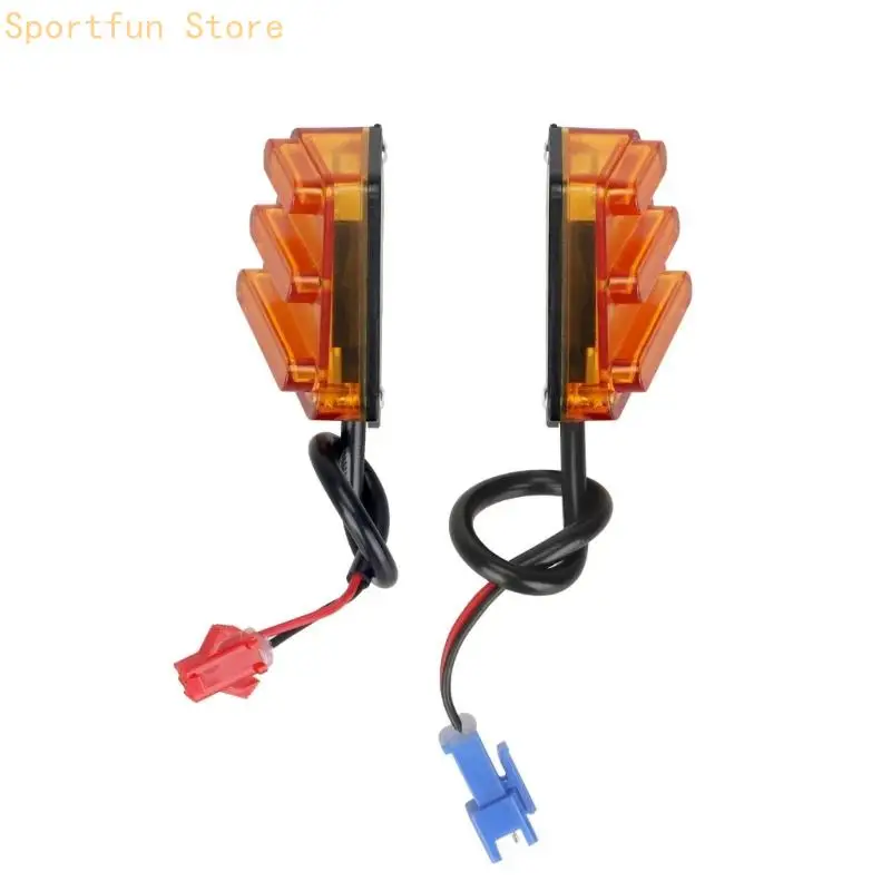 Electric Vehicle Direction Pair with Yellow Front Face for Road Repair X7JD