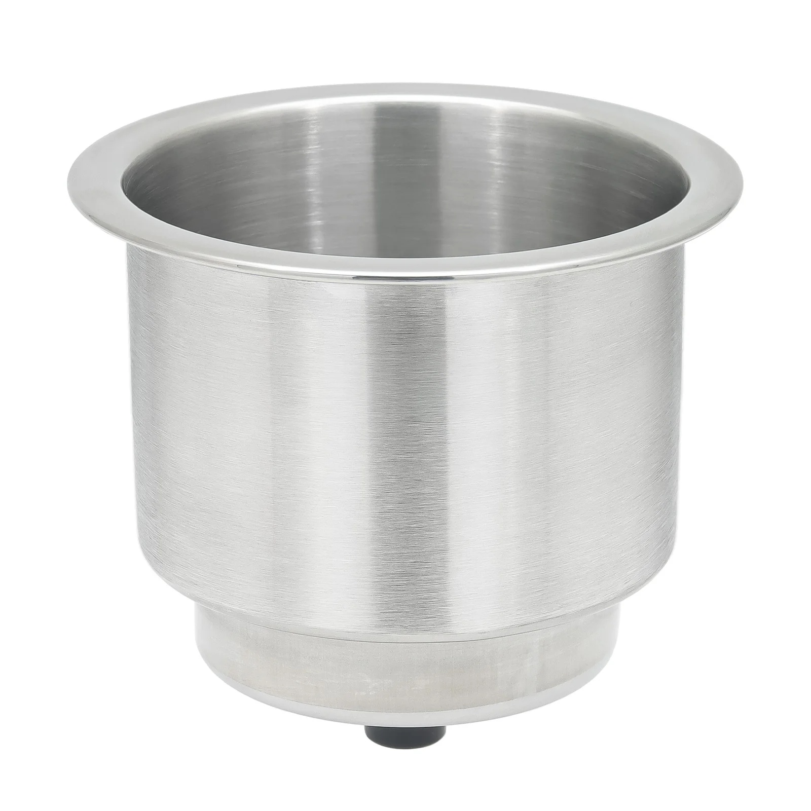 Double Cup Holder For Boats & RV - Stainless Steel Portable Drink Holder (Gray)