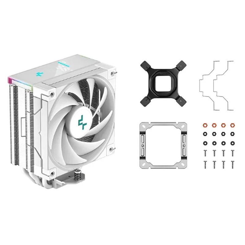 

T82C Hot Sale-DEEPCOOL AK400 CPU Processor Cooling Fan Radiator Digital Display For LGA1700/1200 115X