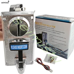 Multi-value coin acceptor Electronic Vending Machine Multi Coin Acceptor Selection Mechanism Arcade Game Ticket Roll Down 616