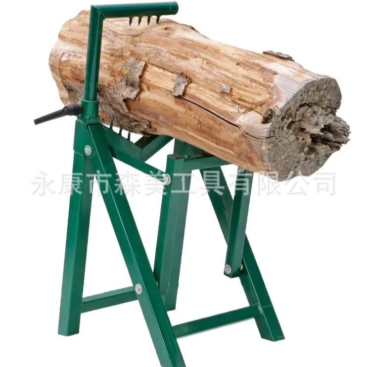 

Thickened new 300kg heavy duty foldable portable wood bracket, wood turner, saw horse, saw frame