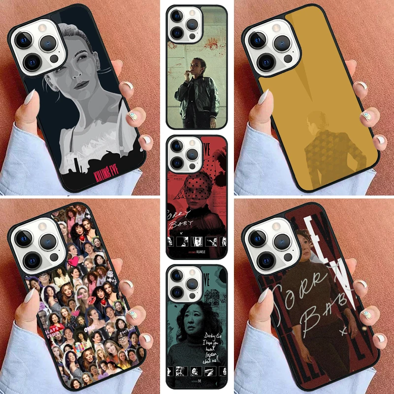 Villanelle Killing Eve Phone Case For iPhone 17 Air 16 15 16e 14 Pro 11 13 12 Max Plus Cover Capa