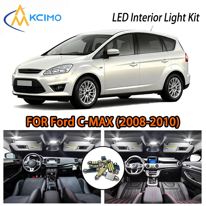 

KCIMO For Ford C-MAX 2008-2010 Interior LED Lights, 2 Options, Practical Glow, Solid Quality, Enhance Cabin