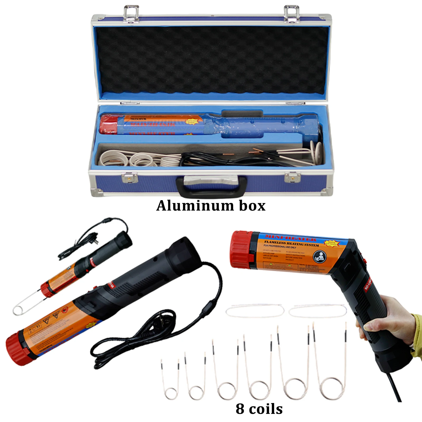 1100W Magnetischer Induktionsheizer Ductor Flammenloser Induktionsheizer-Set mit Box EU – Detail 3