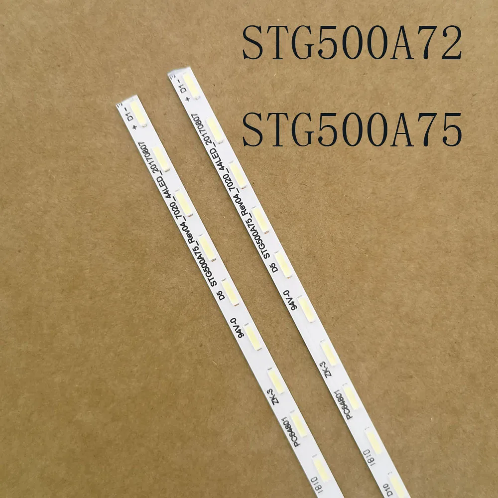 

Светодиодная лента для подсветки телевизора LC-50UA6500X LC-50UA6800X STG500A72_REV04_7020_44LED_20170807