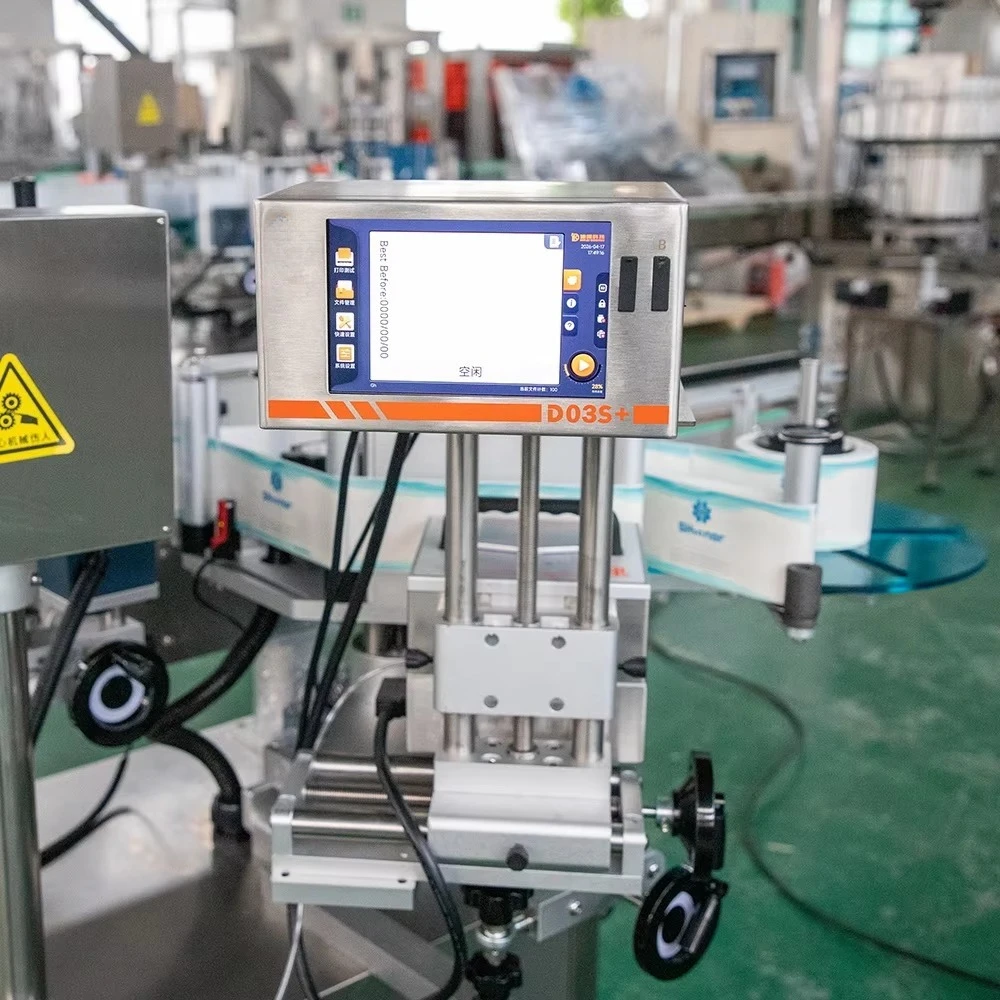 Heavy Duty Real-time Thermal Transfer Label Printer and Applicator Machine | Intelligent Variable Information Print