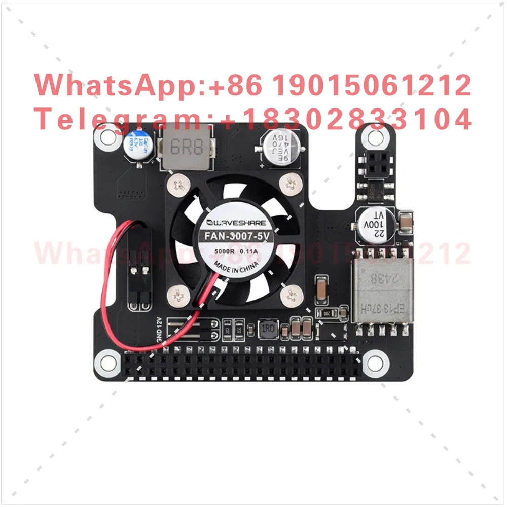 Light snow, sweet potato robot RDK X5 development board, power over Ethernet expansion board POE radiator module