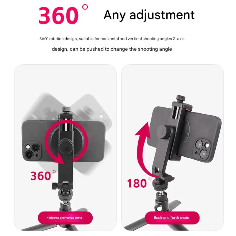 Camera Hot Shoe Phone Tripod Mount Holder Mobile Smartphone Support Cold Shoe Adapter for Iphone Samsung Photography Accessories gallery 2