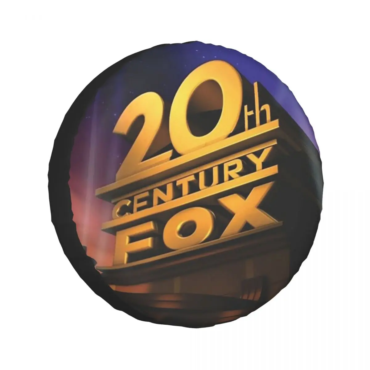 

Custom 20th Century Fox Classic Spare Tire Cover for Car Mitsubishi 4x4 Wheel Protector Covers 14" 15" 16" 17" Inch