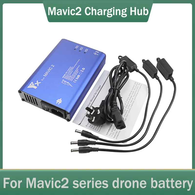 

Зарядное устройство-концентратор 5-в-1 для аккумуляторов Mavic 2 Pro Zoom, для пульта дистанционного управления дроном Mavic 2, зарядное устройство для смартфона, аксессуары для дронов