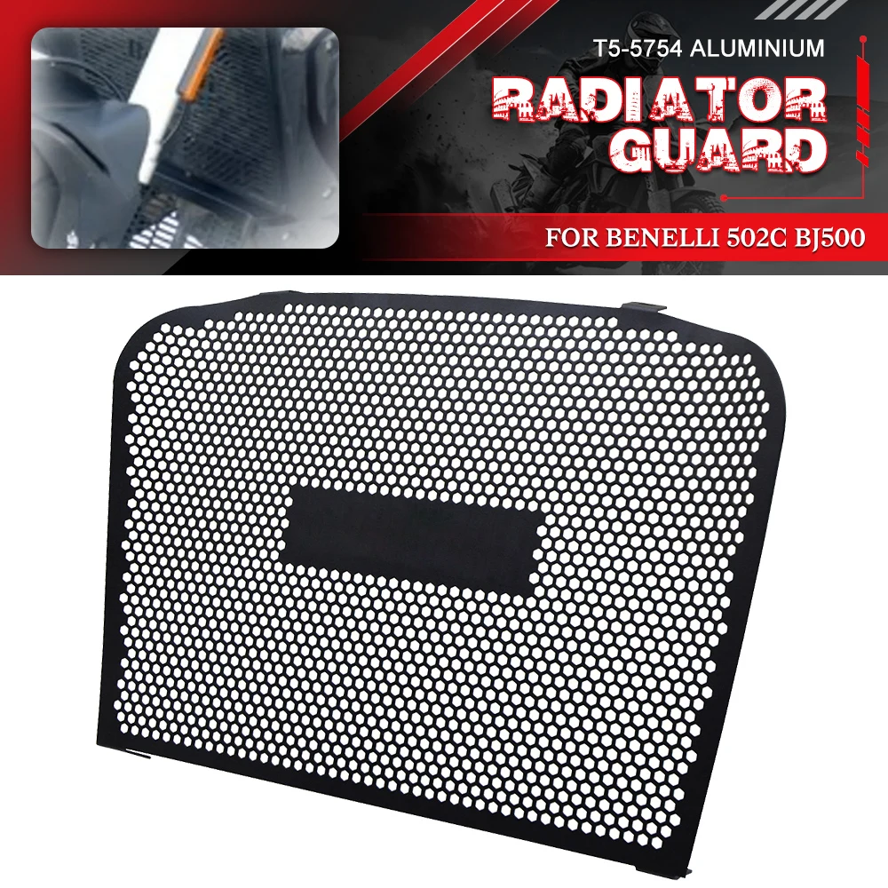 

Motorcycle Accessories Radiator Guard Protector Grille Guard Engine Cooler Cover Cooler Protection Part FOR benelli 502c bj500