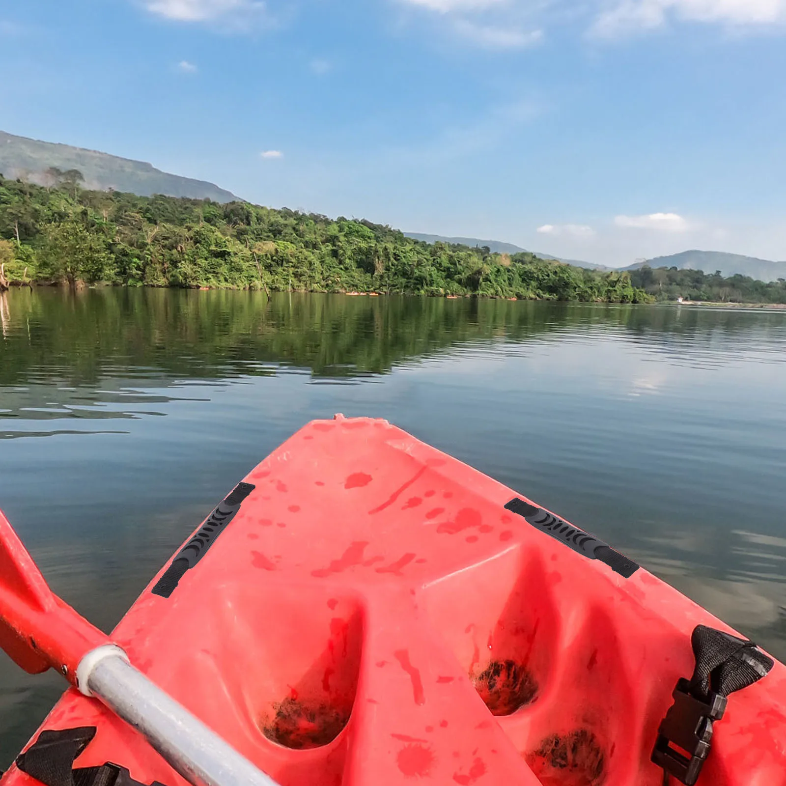 

2pcs Kayak Carry Handles Replacement Side Mount Webbing Handle For Canoe Boat Fishing Water Sport Outdoor Activities Durable