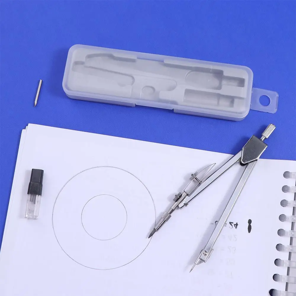 School Compass Set Metal Sketch Compass 8601 Black Refill Metal Drawing Compass Set Compass Set Test Set Drawing Compass Office