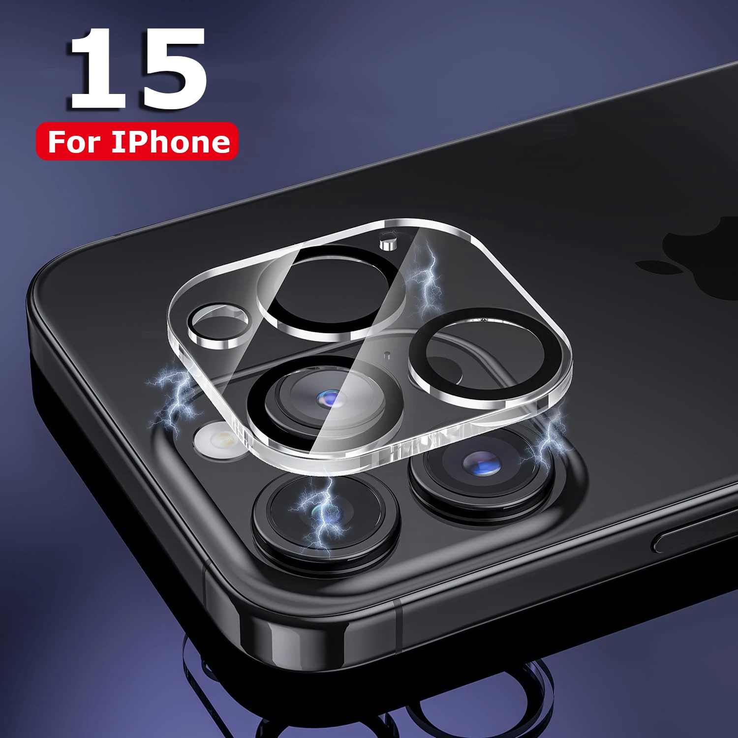 For IPhone 15 Pro 15 Plus 15 Pro Max Tempered Glass Camera Lens Protectors Anti-scratch HD Clear Protective Films for IPhone 15