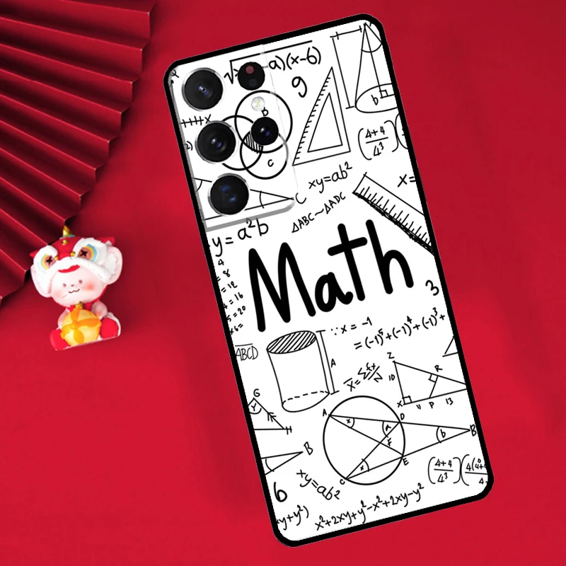 Physic Equations Math Case For Samsung Galaxy S24 Ultra S22 S23 Plus Note 10 Note 20 S8 S9 S10 S20 S21 FE Cover