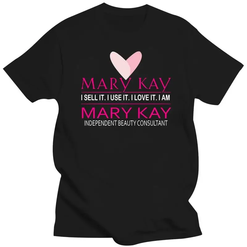 Mary Kay Graphic T Shirts for Woman I Sell It I Use It I Love It Tees Harajuku Women Tops Casuales Casual Short-sleev Tops