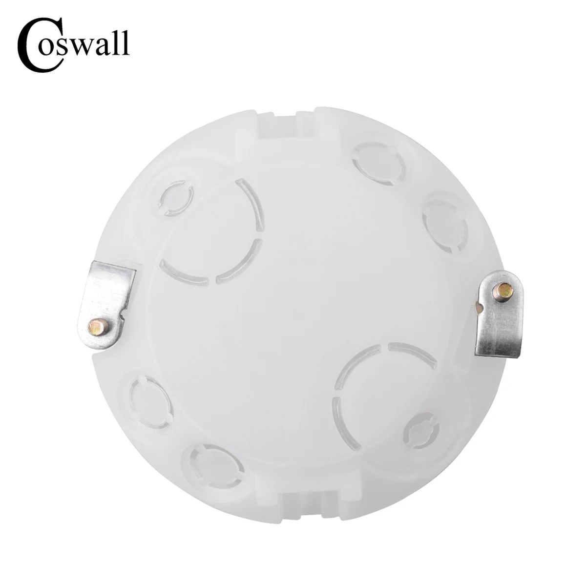 Soft Round Box 1 Gang Dry Lining Box For Gypsum Board / Drywall / Plasterboad 46mm Depth Wall Switch BOX Wall Socket Cassette