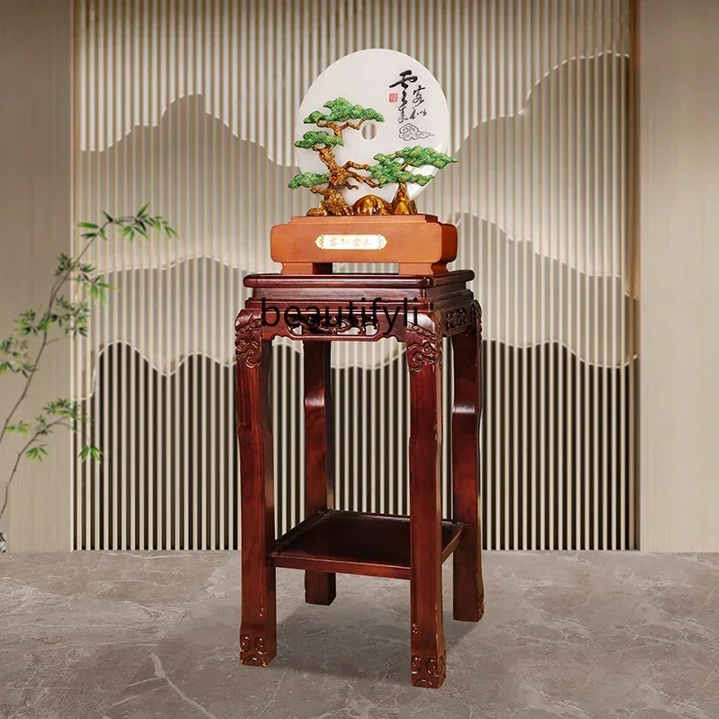 

Fortune Tree Ornament Office Lucky Hotel Lobby Floor Decoration, Opening Gift Jade Safety Buckle