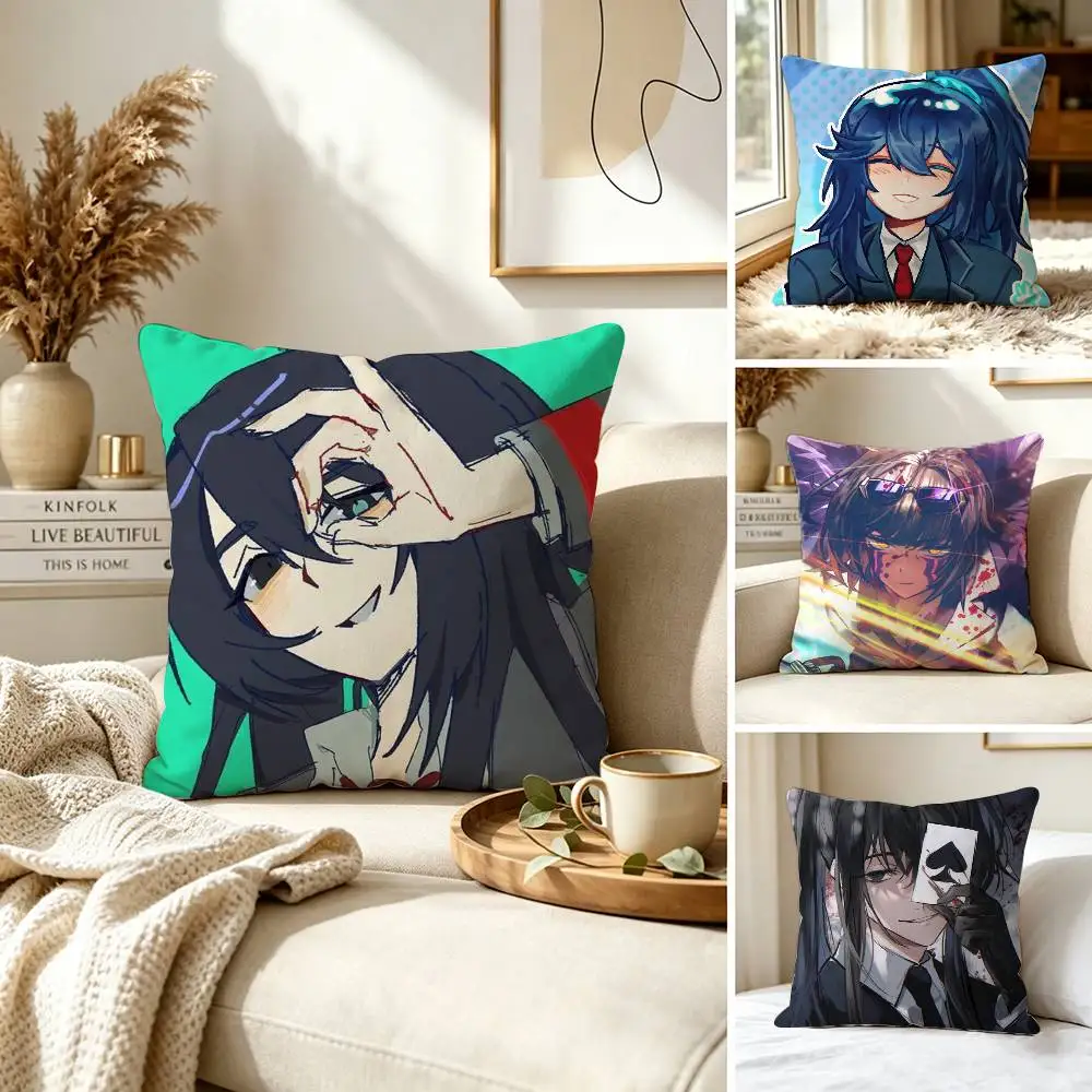 Hong Lu - Limbus C-Company Pillow Case for Sofa Living Room Home office Decor Protective Cover