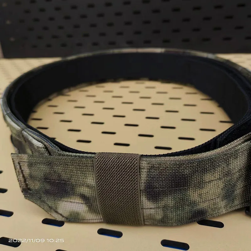 Outdoor Tactical Caça Molle Belt, russo Rins, CS Camo, 2 ", Novo