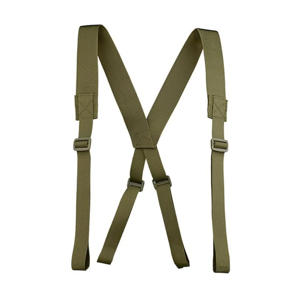 

Прочный нейлоновый ремень, однотонный регулируемый ремень для инструментов, подтяжка, Y-образный ремень для стабилизации талии