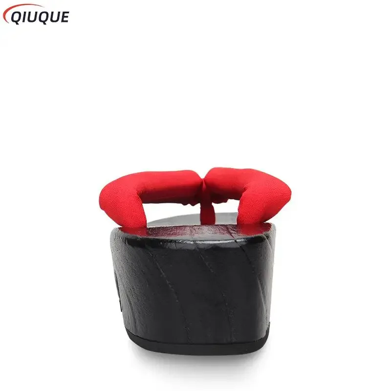 1 par de sandalias Kamado Tanjirou Nezuko Hashibira Inosuke Geta Tomioka Giyuu zuecos Agatsuma Zenitsu chanclas zapatos de Cosplay de Anime