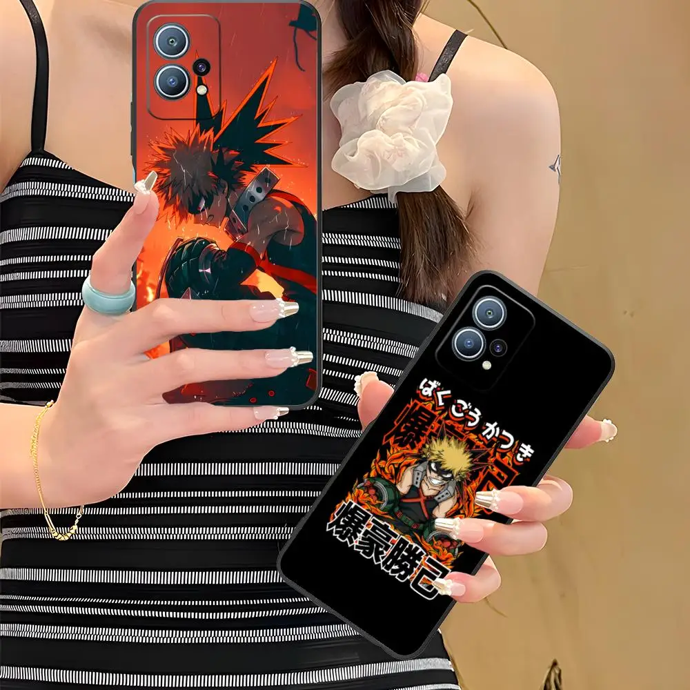 

My Hero Academia Bakugo Phone Case for Huawei P60 P50 P40 P30 P20 P10 P9 P8 Pro Lite Plus Colour Printing Protective Luxury