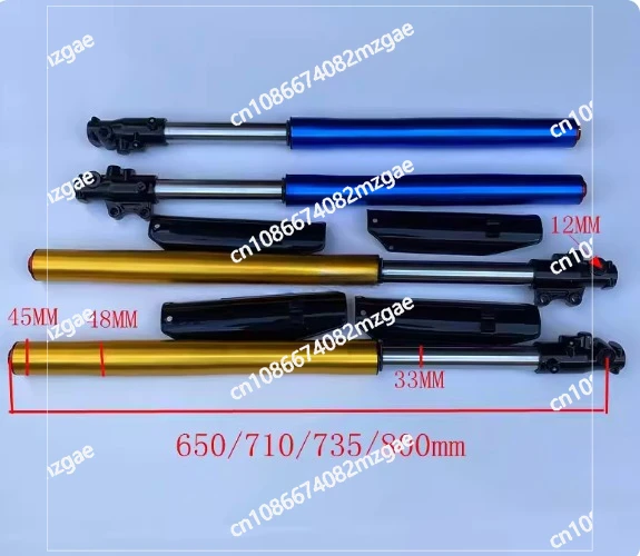 

710/800MM Inverted Front Shock Absorber with Steering Fork Off Road Motorcycle Accessories