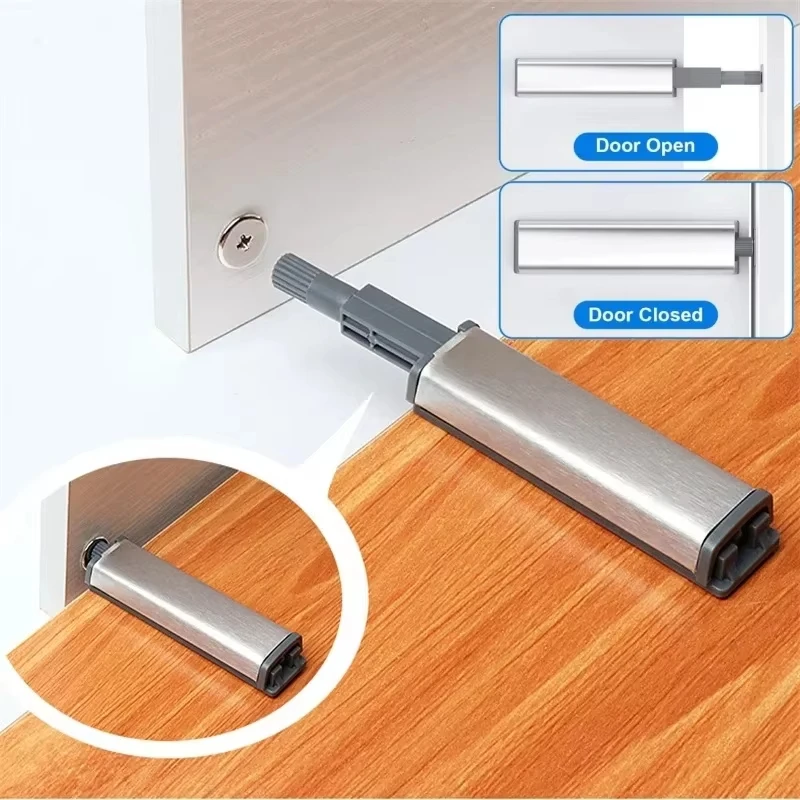 10/20 Pack Magnetic Push Latches for Cabinets Push to Open Cabinet Hardware Push Touch Latch Kitchen Door Push