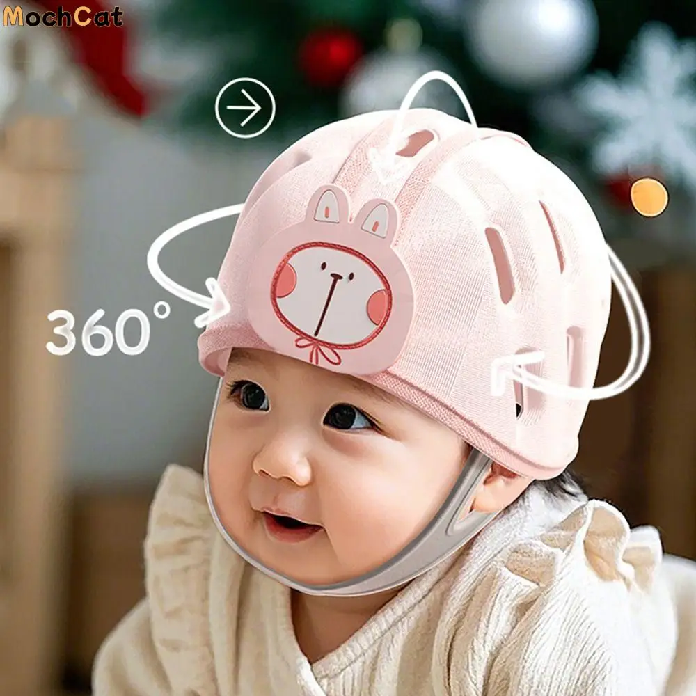 

No Bumps Baby Safety Helmet Breathable 360-Degree Protection Infant Head Protector Ultra-Light Shock Absorbing