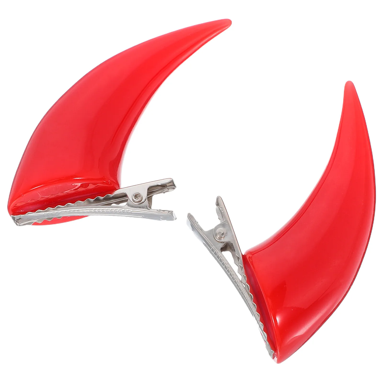 

1Pair Halloween Devil Horn Hair Clips Resin Horn Hairpins Creative Hair Accessories Cosplay Party Costume Decoration for Women