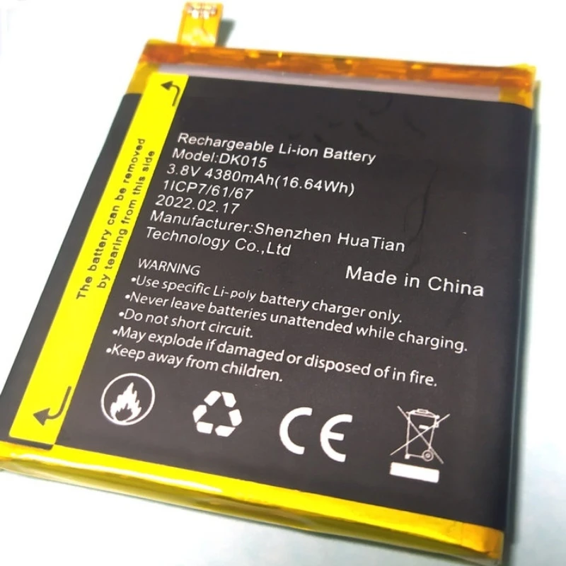 

Stonering 4380mAh Battery DK015 for Blackview Bv9900 / Bv9900 PRO Smart Cell Phone