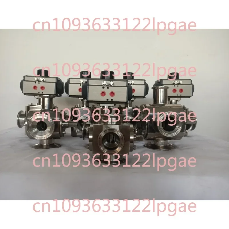 Filling Machine Accessories Paste Three-way Valve Large Particle Rotary Valve Filling Valve 304 Stainless