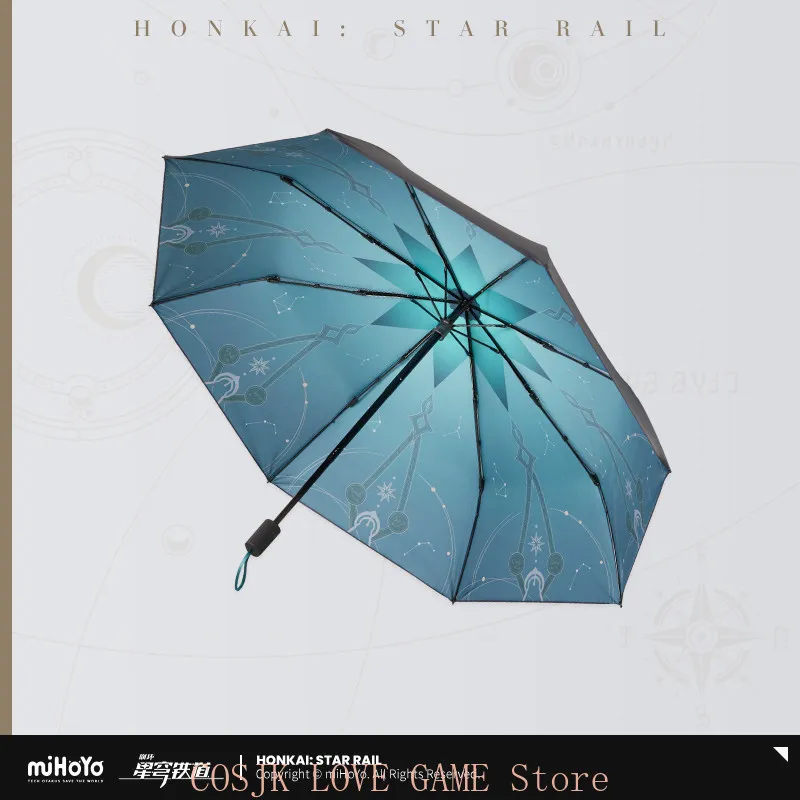 

Game Anaxagoras Umbrella MIHOYO Honkai Star Rail Anaxa Theme Impression Series Foldable Umbrella Cosplay Halloween Gift