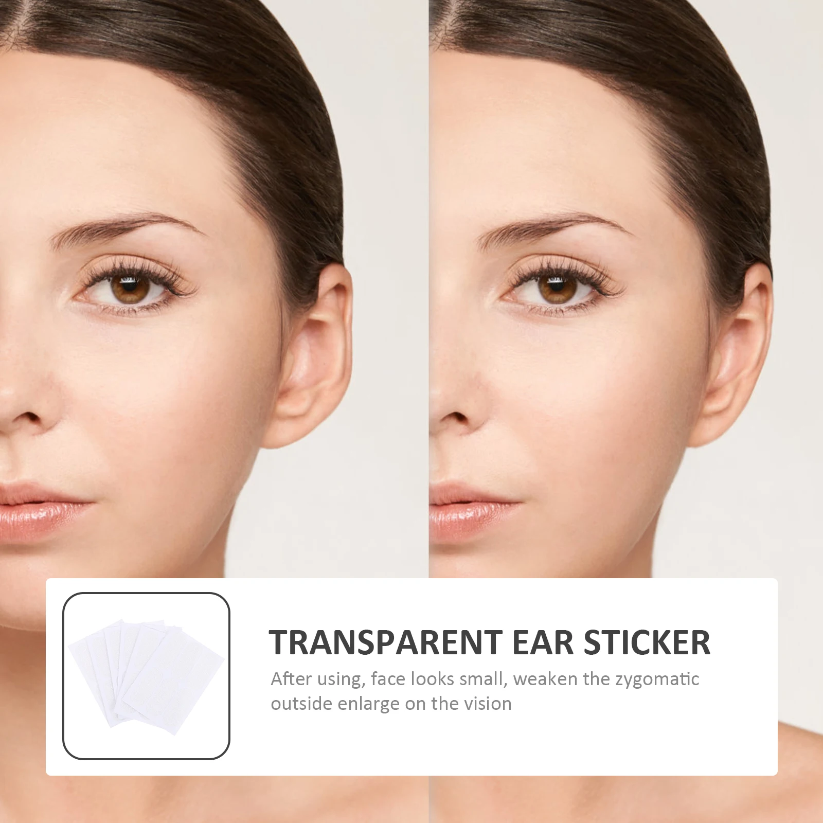 Pegatinas impermeables para las orejas de elfo, cinta transparente, accesorio de parche práctico, cosméticos, piel de respiración de baja alergia, 6 uds.