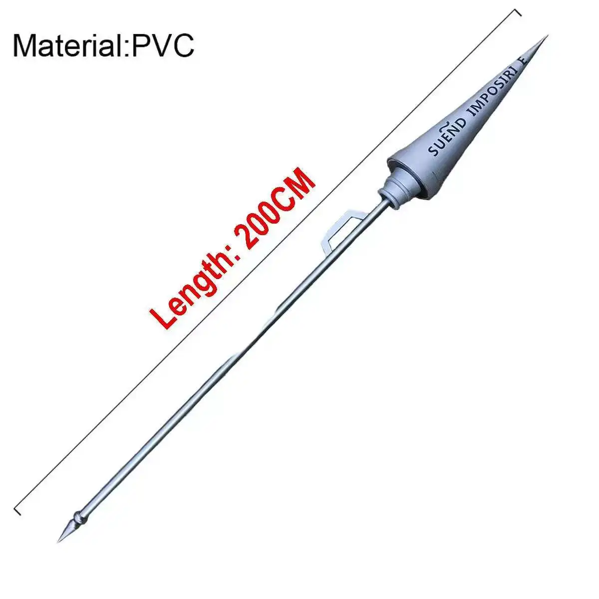 Länge 200CM DonQuixote Spazierstock Waffen Spiel Limbus Company Cosplay Requisiten Halloween Weihnachten Party Kostüm Zubehör