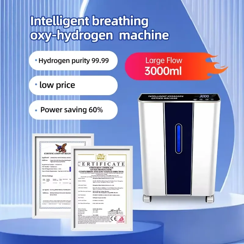 Water Generator Inhalation Machine 3000ml/min Pulse Inhal for Convenient Access