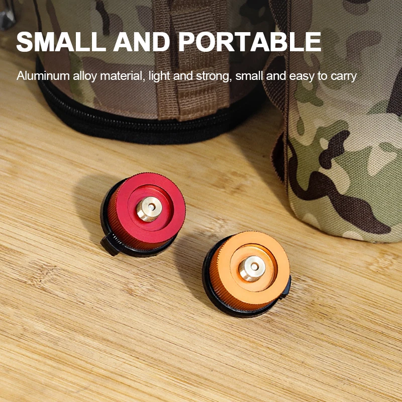 Camping Gas Stove Converter Gas Burner Furnace Connector Canister Adapter Outdoor Picnic Stove Accessorie Propane Refill Adapter