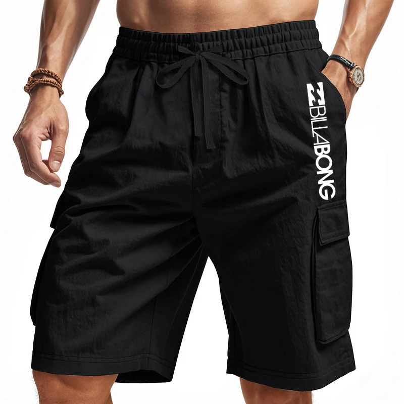 

Summer new collection: comfortable work shorts for men, fashionable multi-pocket sport capri pants, and oversized casual beach p