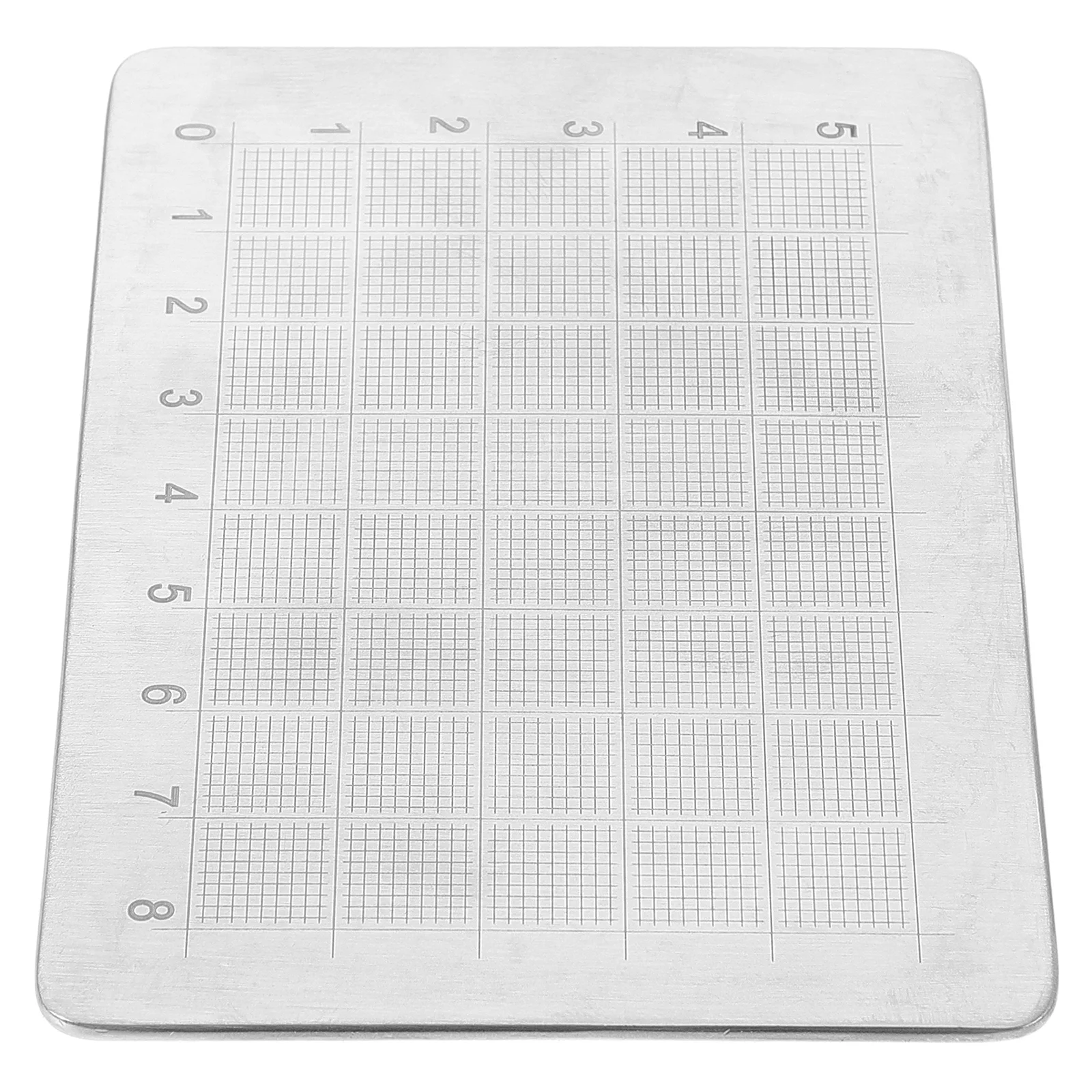 

Stainless Steel Nose Sculpting Board Dual Scale Precision Measurement Tool for Nasal Shaping and Rhinoplasty Procedures