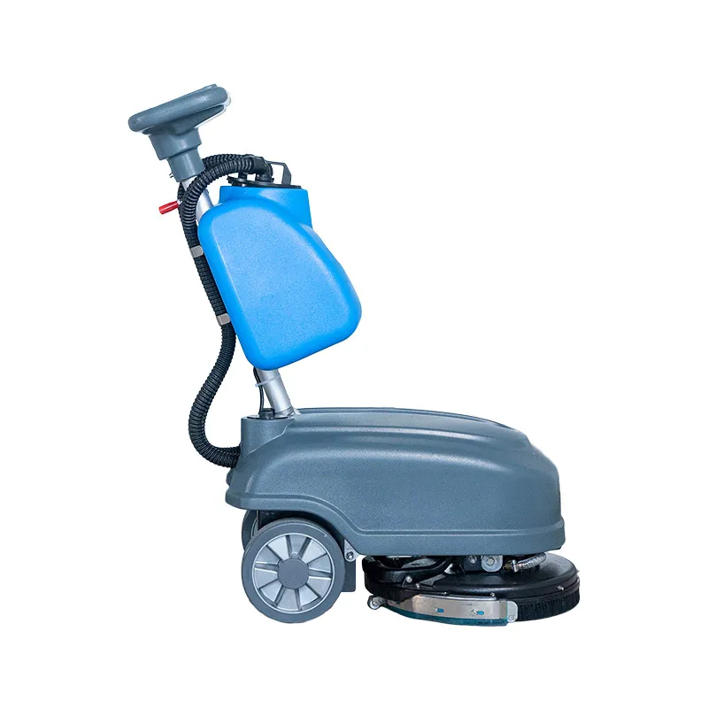 

Long handle commercial floor washer