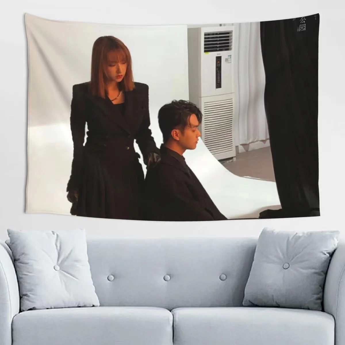 Xu Kai Cheng Xiao HD Poster Hanging Cloth TV Falling Into Your Smile Drama Stills Photos Tapestry Home Wall Decor Background