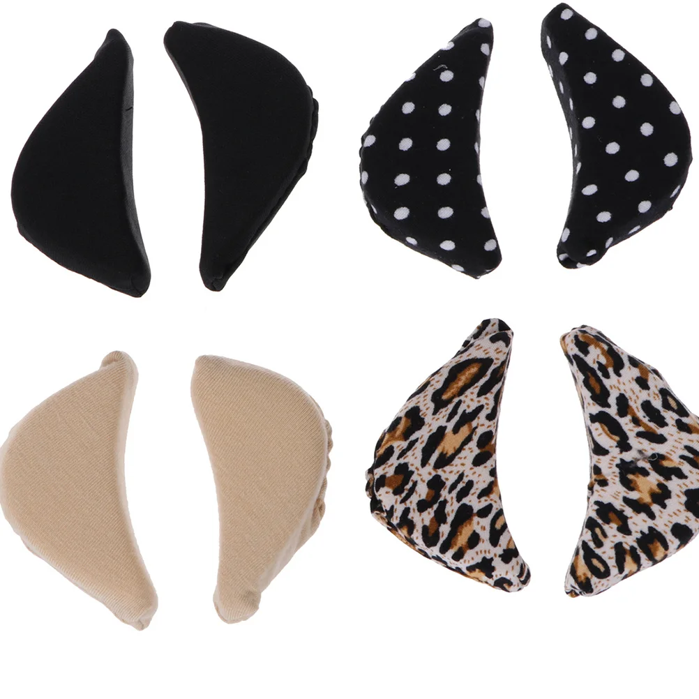 Palmilhas antiderrapantes para pés, palmilhas espessadas para calcanhar, inserção de sapato confortável, almofadas para antepé, metade para homens e mulheres, ferramenta de cuidados com os pés