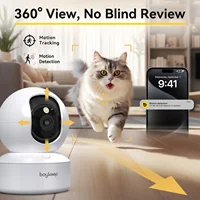 BoyKeep 3MP 5G/2.4GHz WiFi intérieur sécurité à domicile IP intelligent bébé moniteur caméra suivi automatique 24/7 caméra de Surveillance vidéo 5