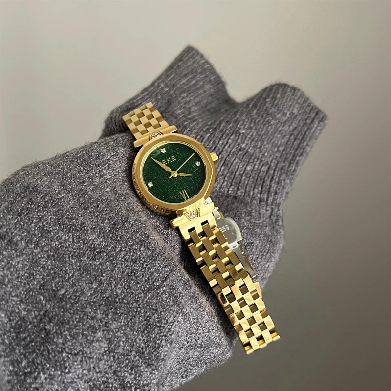 Classic Trend Ladies Watch Elegant and Simple Low Saturation 2025 Waterproof Quartz Watch Birthday Gift